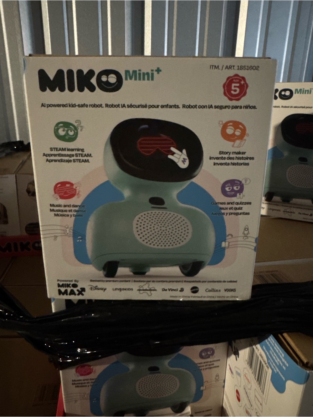 MIKO Mini+ Kids AI Robot - Mint Green
